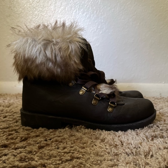 Faux fur boots - Picture 7 of 8